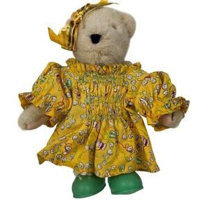 VTG 1982 Muffy Vanderbear Plush‎ Bear The Sewing Lesson Dressed
